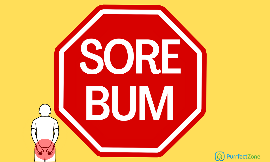 Sore Bum From Wiping Too Much?
