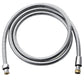 The PurrfectZone Shower Hose - 72 Inch Stainless Steel (Chrome)
