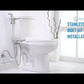 Bundle of Two Complete Kits, our Stainless Bidet Sprayer and Two-mode bidet/diaper sprayers