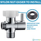 Bundle of Two Complete Kits, our Stainless Bidet Sprayer and Two-mode bidet/diaper sprayers